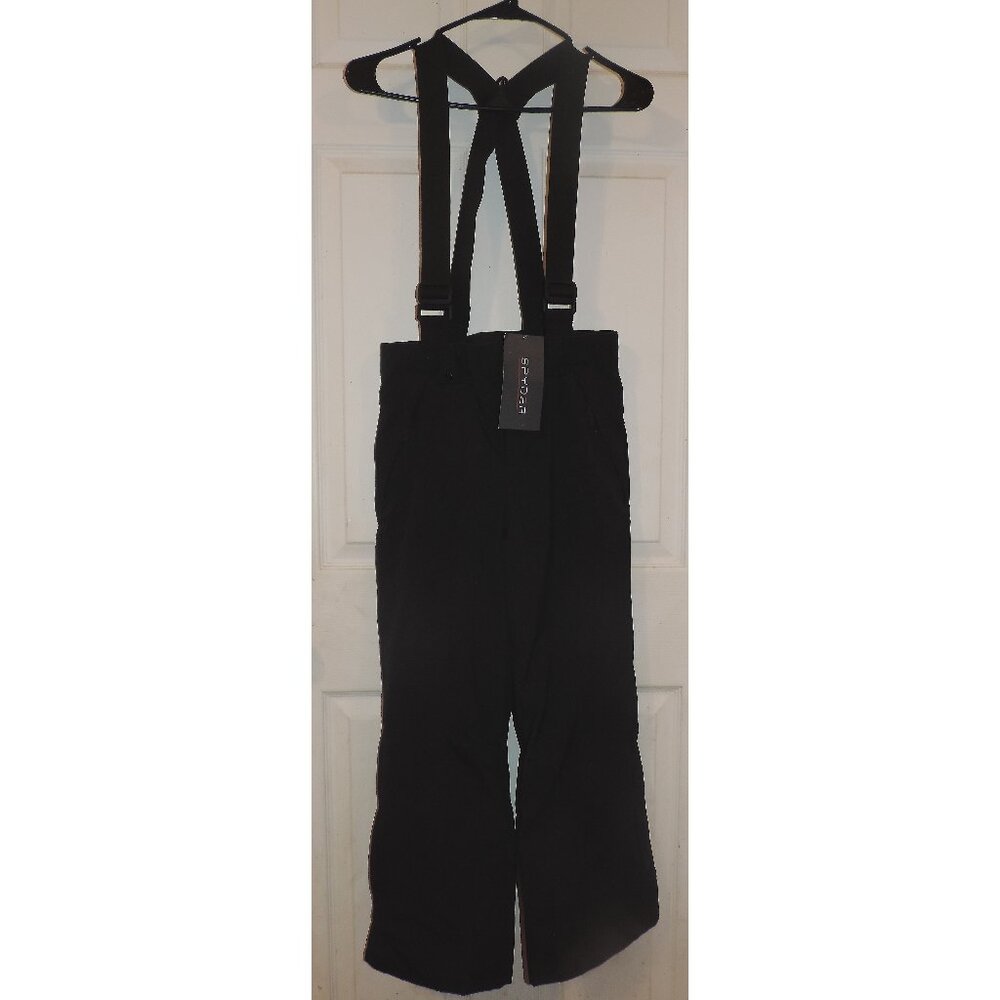 New w/tags Spyder Boys Power Pants Ski Snowboard w/Suspenders MEDIUM